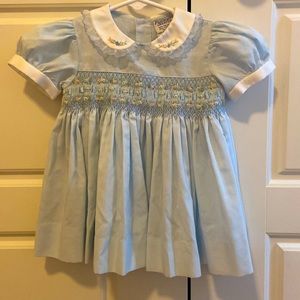 Beautiful blue baby dress